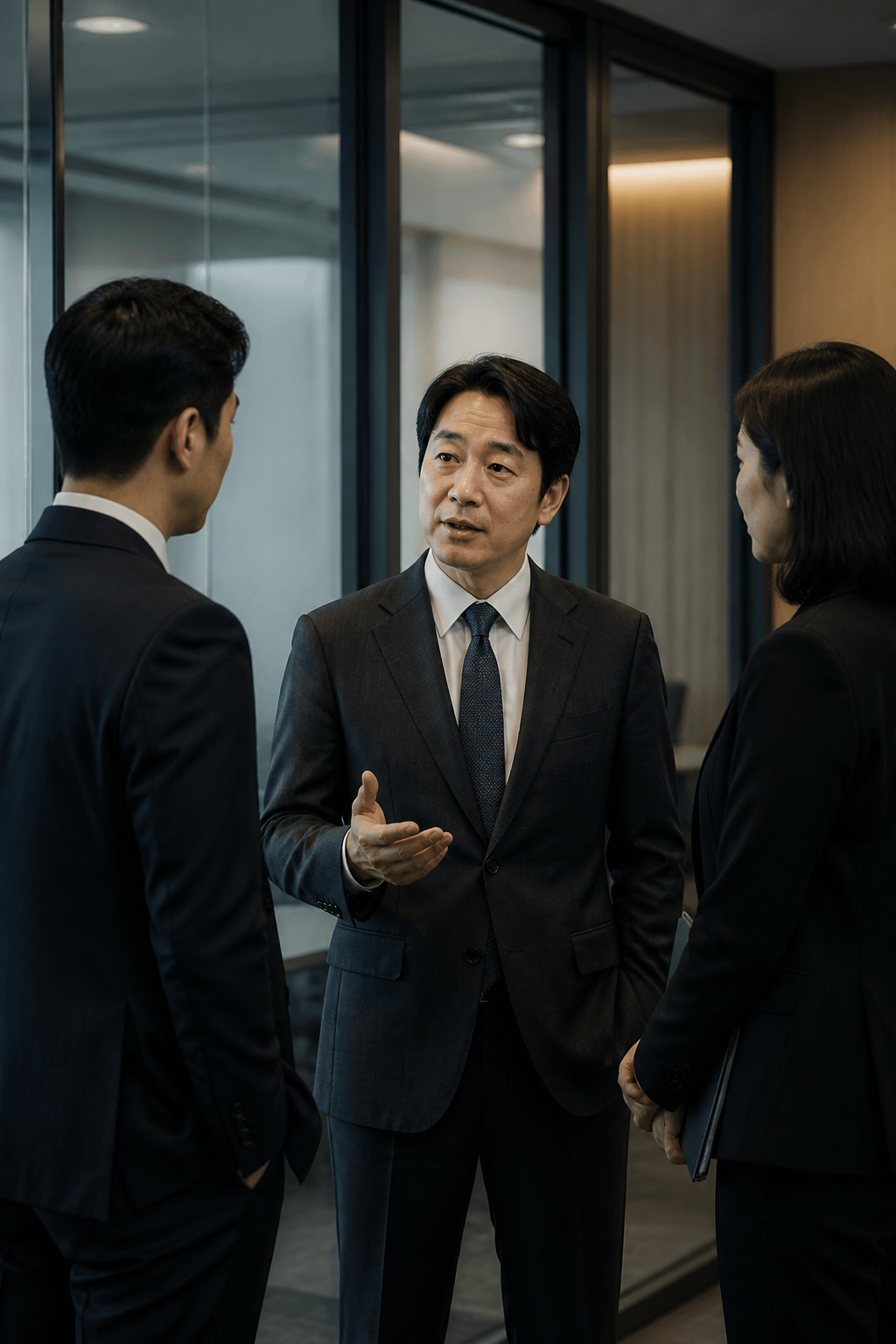 기업 법률 자문 장면